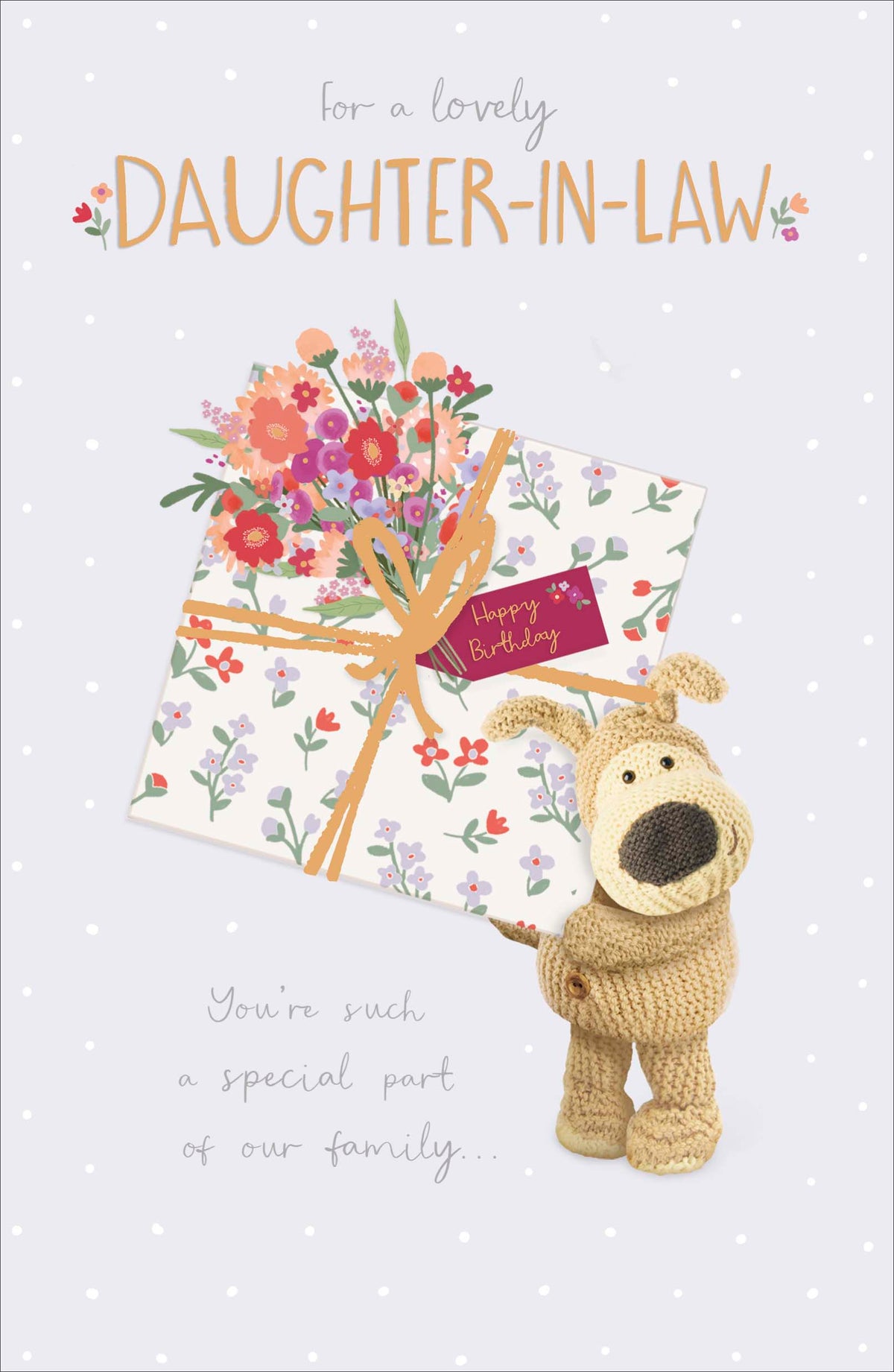 Standard Greeting Cards Birthday Daughter In Law Cute Boofle