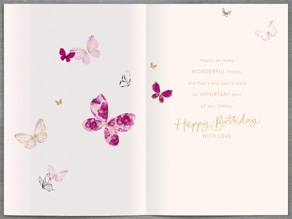 Standard Greeting Cards Birthday Daughter  Gibson Core Line