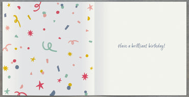 Standard Greeting Cards Birthday 50th  Best Wishes Core Line