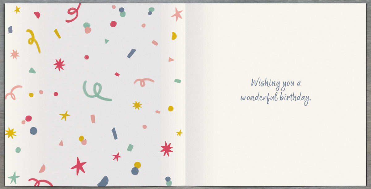 Standard Greeting Cards Birthday 70th  Best Wishes Core Line