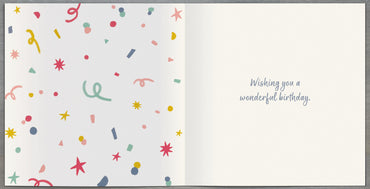 Standard Greeting Cards Birthday 70th  Best Wishes Core Line