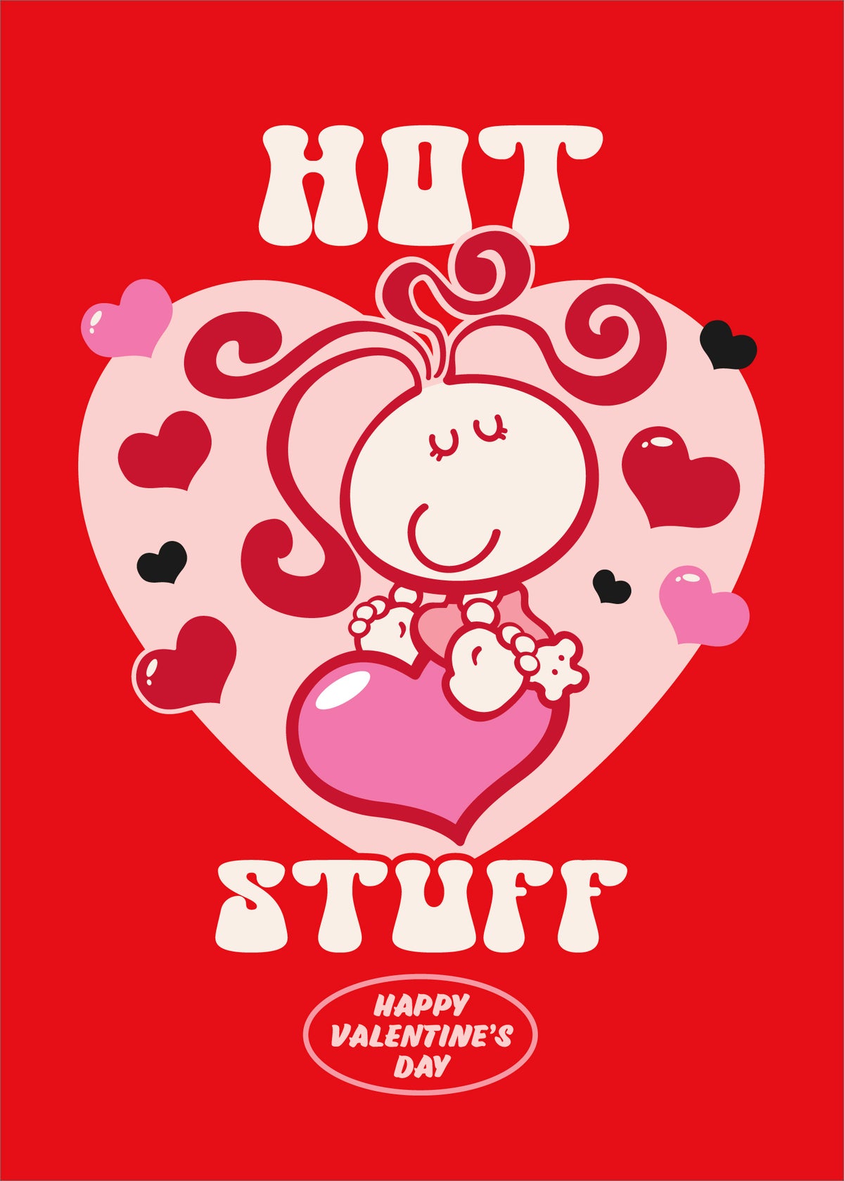 Standard Greeting Cards General Wish Cute Bubblegum