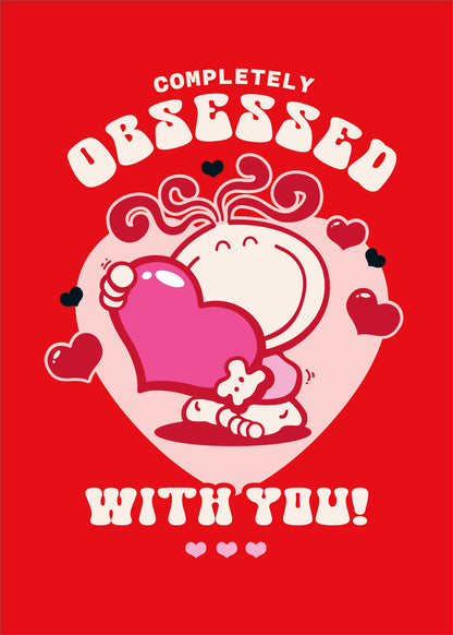 Standard Greeting Cards General Wish Cute Bubblegum