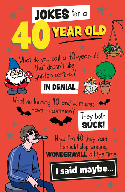 Birthday 40th Humour