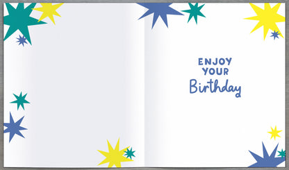 Standard Greeting Cards Birthday 40th  Celebration Mode