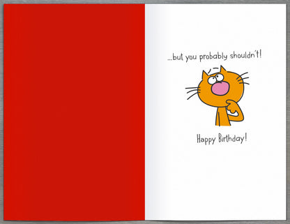 Standard Greeting Cards Birthday 18th Hum Giggles