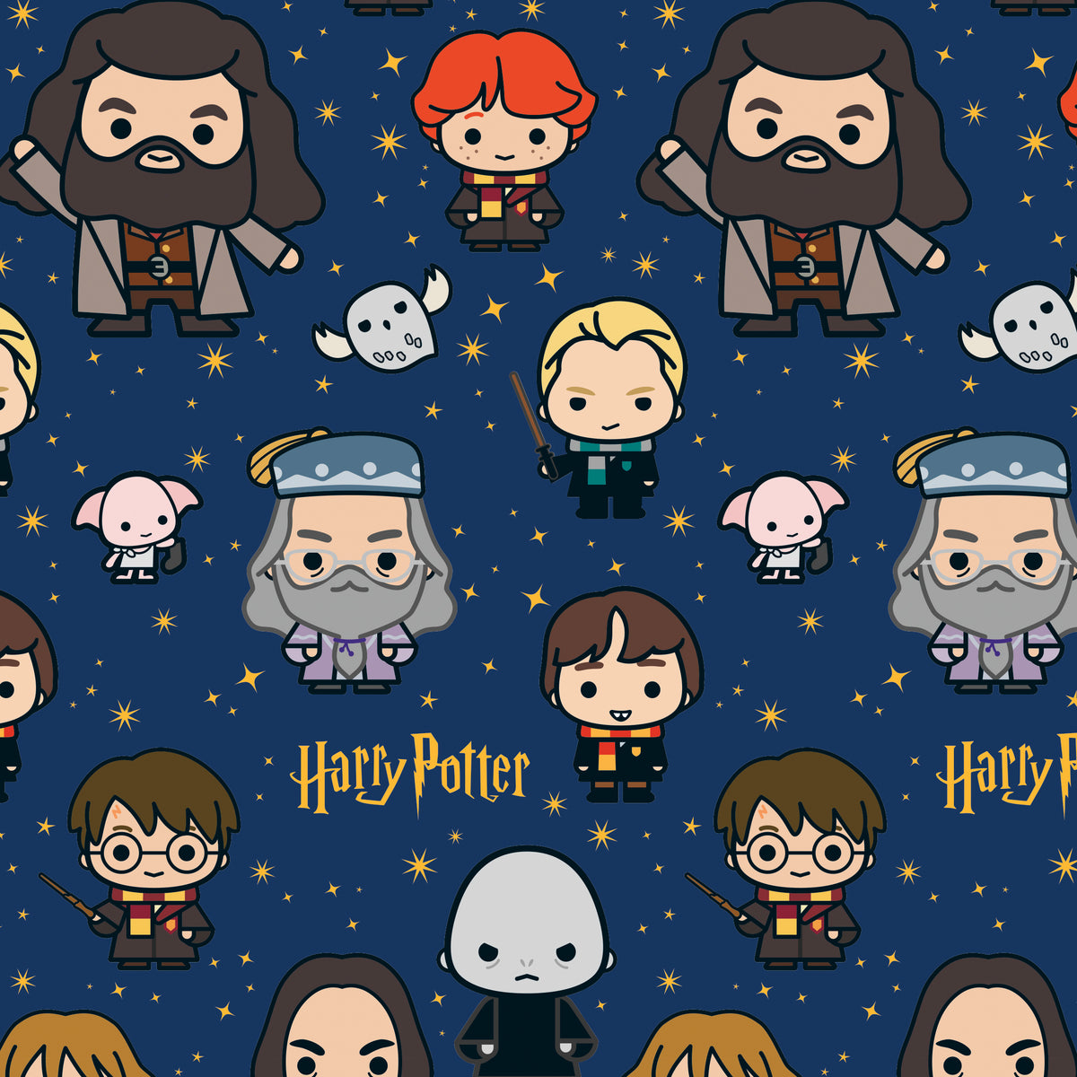 Rollwrap 3m Tear Strip Greeting Cards Open  WB Harry Potter