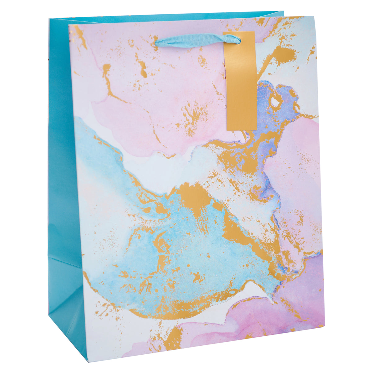 Gift Bag Large Greeting Cards Open Fem  Pink Marble