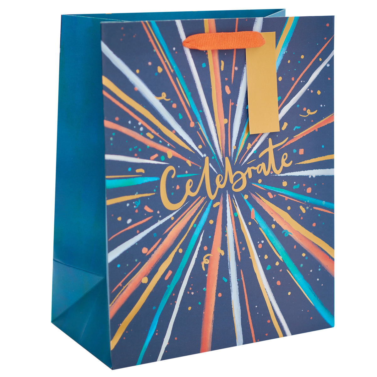 Gift Bag Large Greeting Cards Open Blank Celebrate Starburst