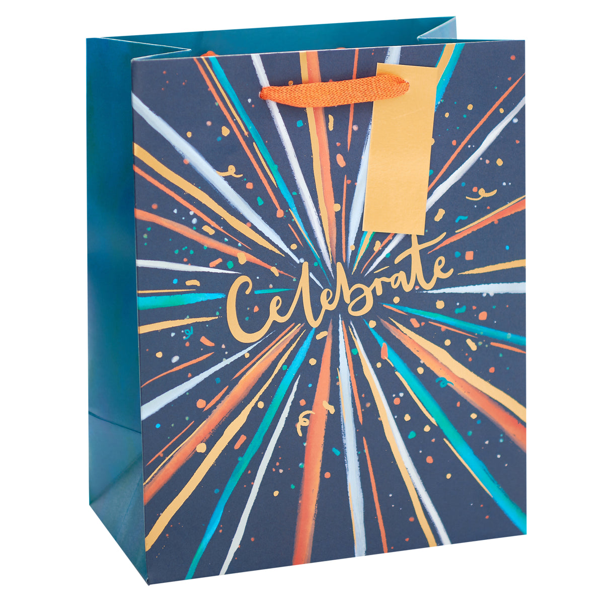 Gift Bag Medium Greeting Cards Open Blank Celebrate Starburst