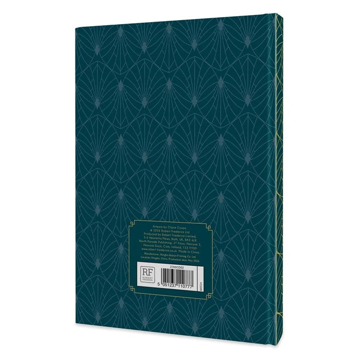 Claire Coxon Art Deco 2027 A5 Diary – Week to View Planner