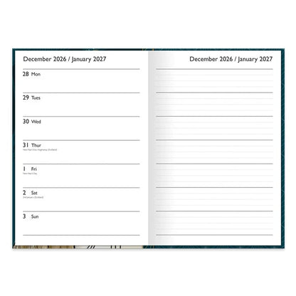 Claire Coxon Art Deco 2027 A5 Diary – Week to View Planner