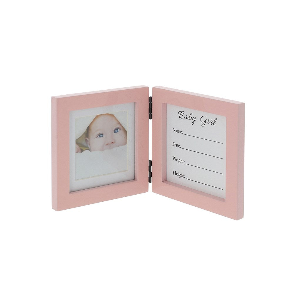 Baby Girl Info Frame