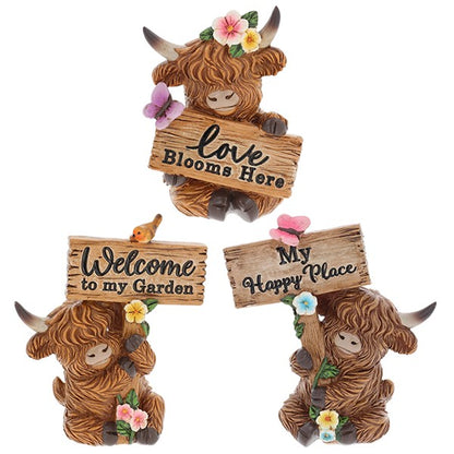 Garden Bloom Coo Signs Small