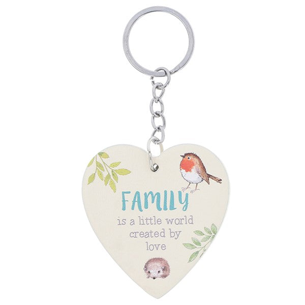 Woodland Robin Keyring CDU