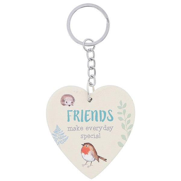 Woodland Robin Keyring CDU