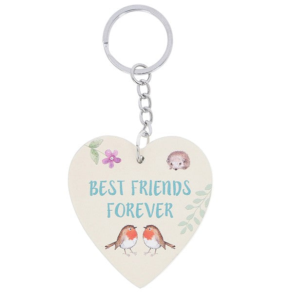 Woodland Robin Keyring CDU