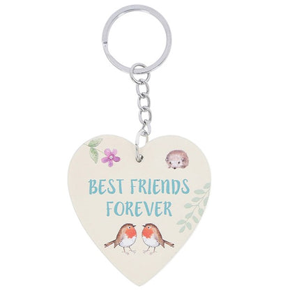 Woodland Robin Keyring CDU