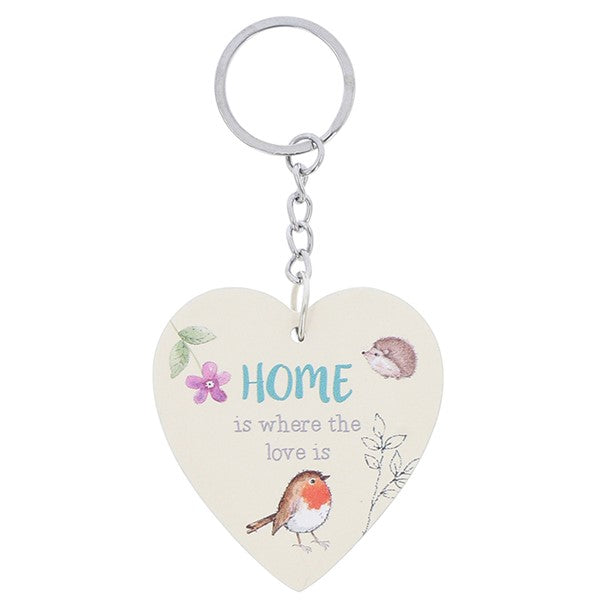Woodland Robin Keyring CDU