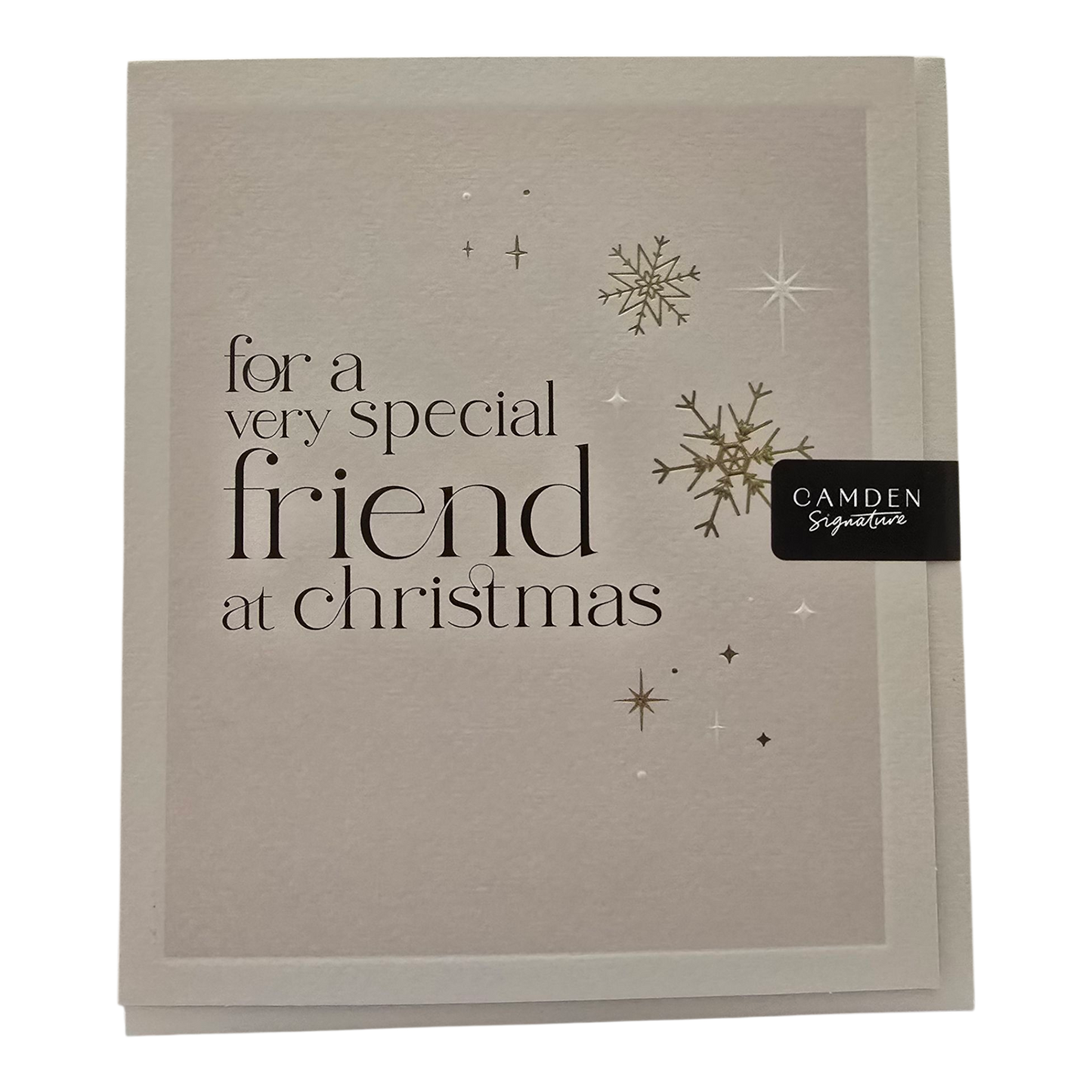 Counter Card Clasp Xmas Friend