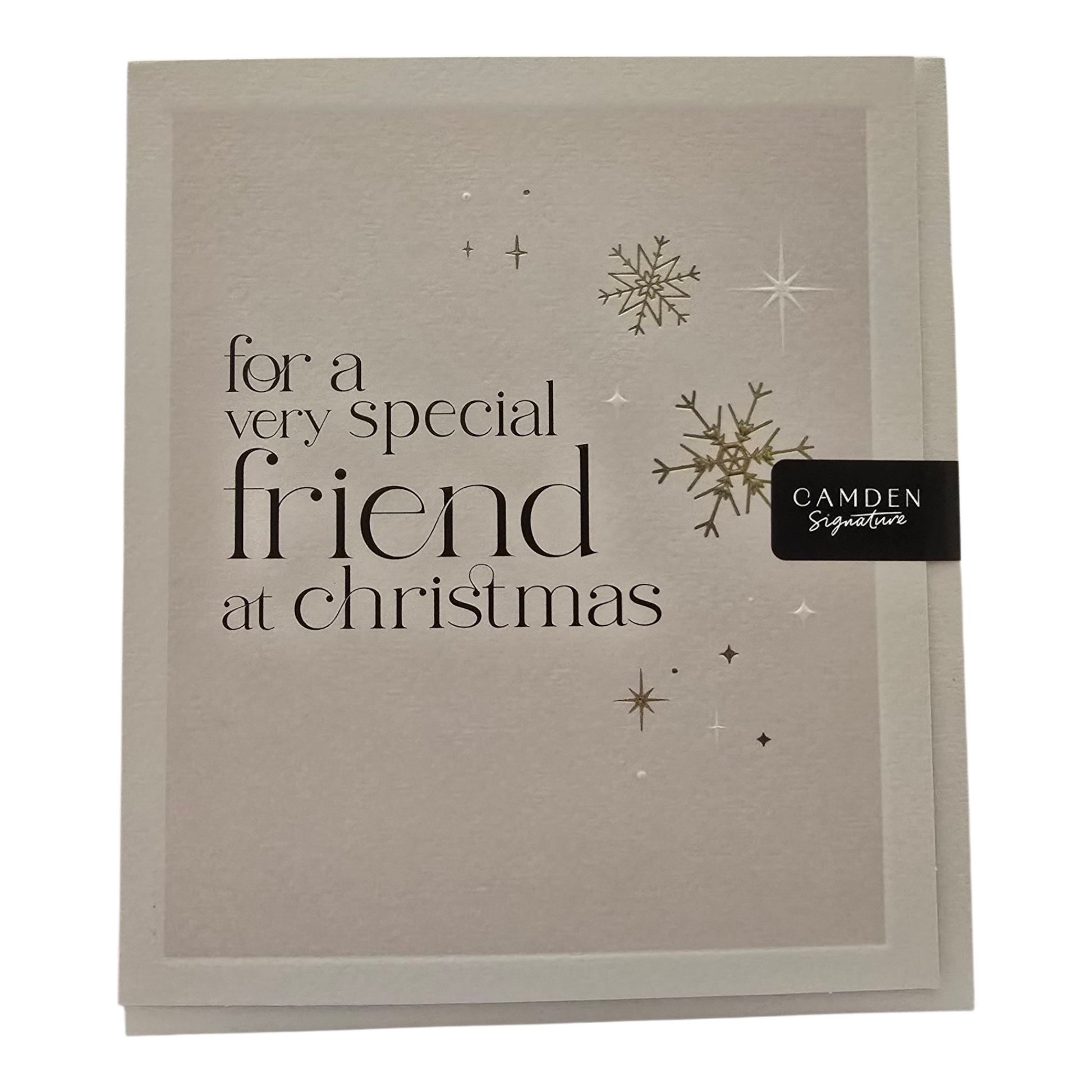 Counter Card Clasp Xmas Friend