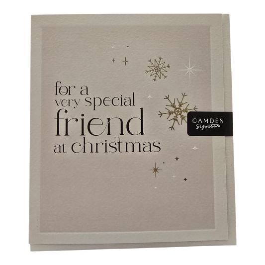 Counter Card Clasp Xmas Friend