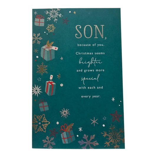 Counter Card Standard Xmas Son
