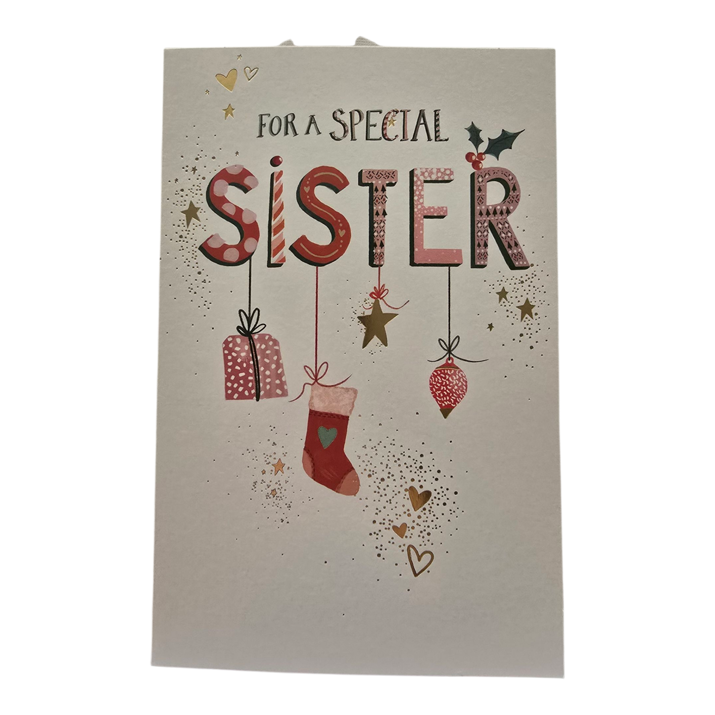 Counter Card Standard Xmas Sister