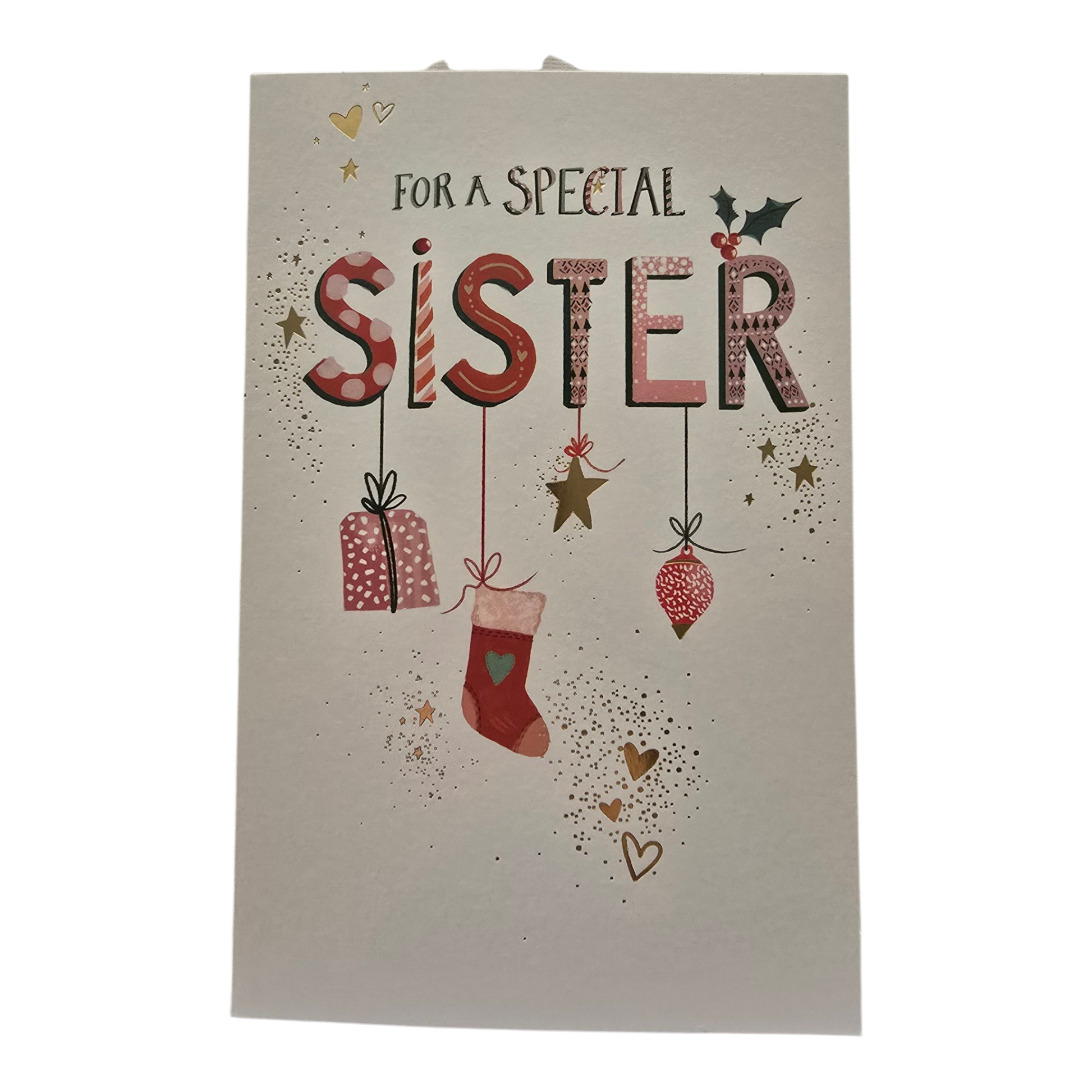 Counter Card Standard Xmas Sister