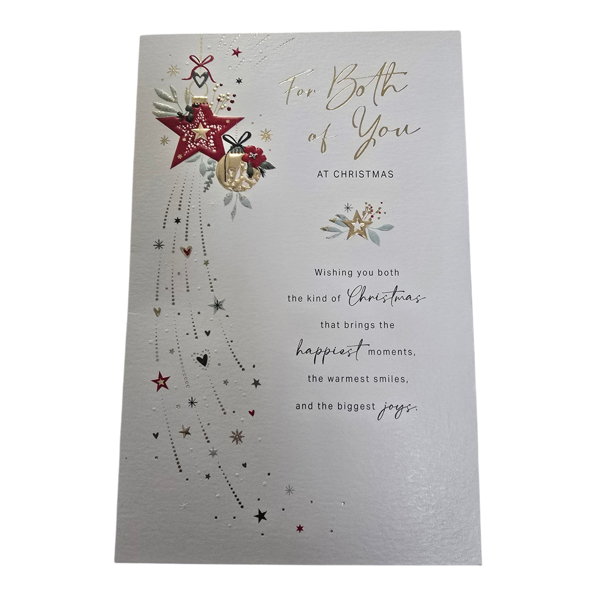 Counter Card Hand Finished Xmas Xmas To