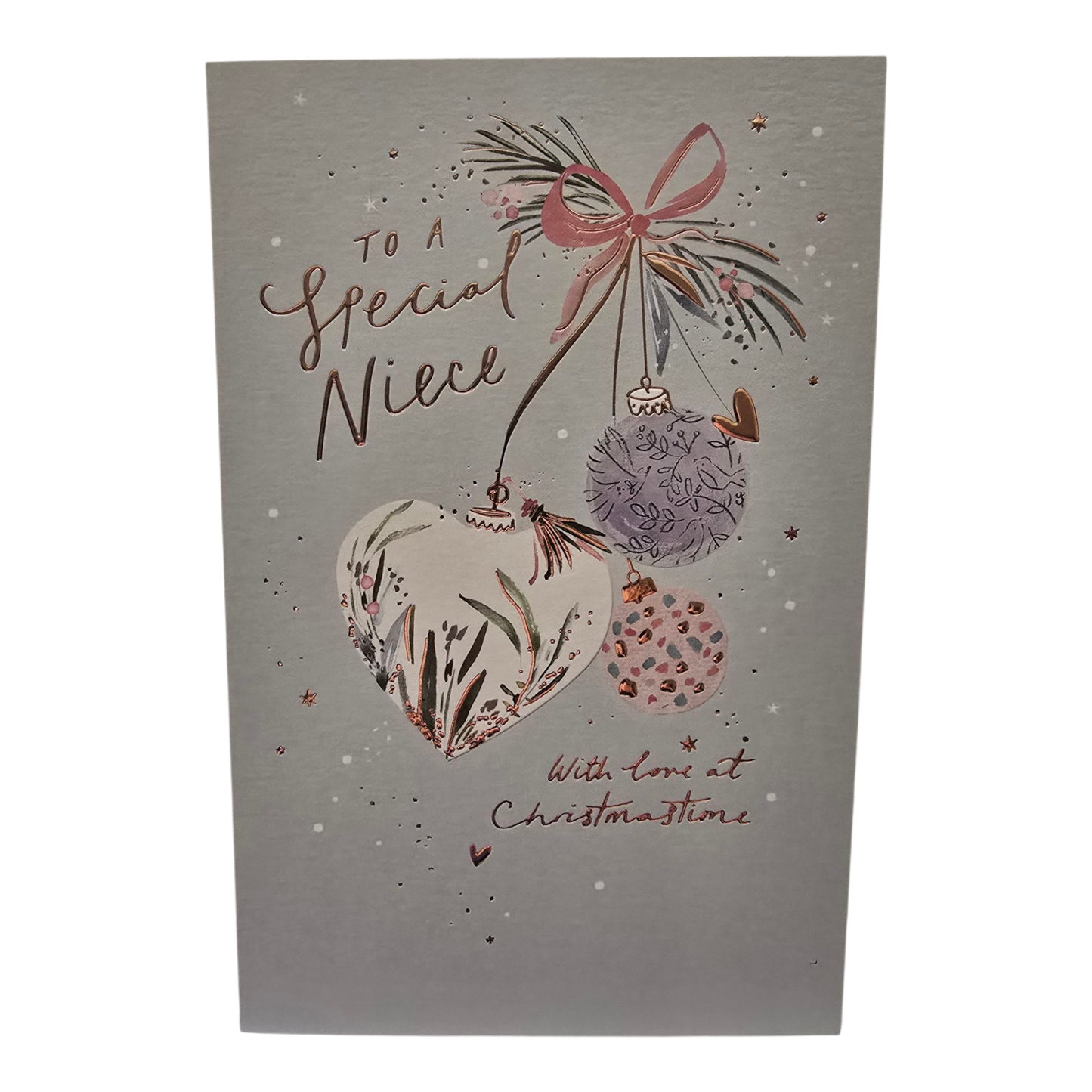 Counter Card Standard Xmas Niece