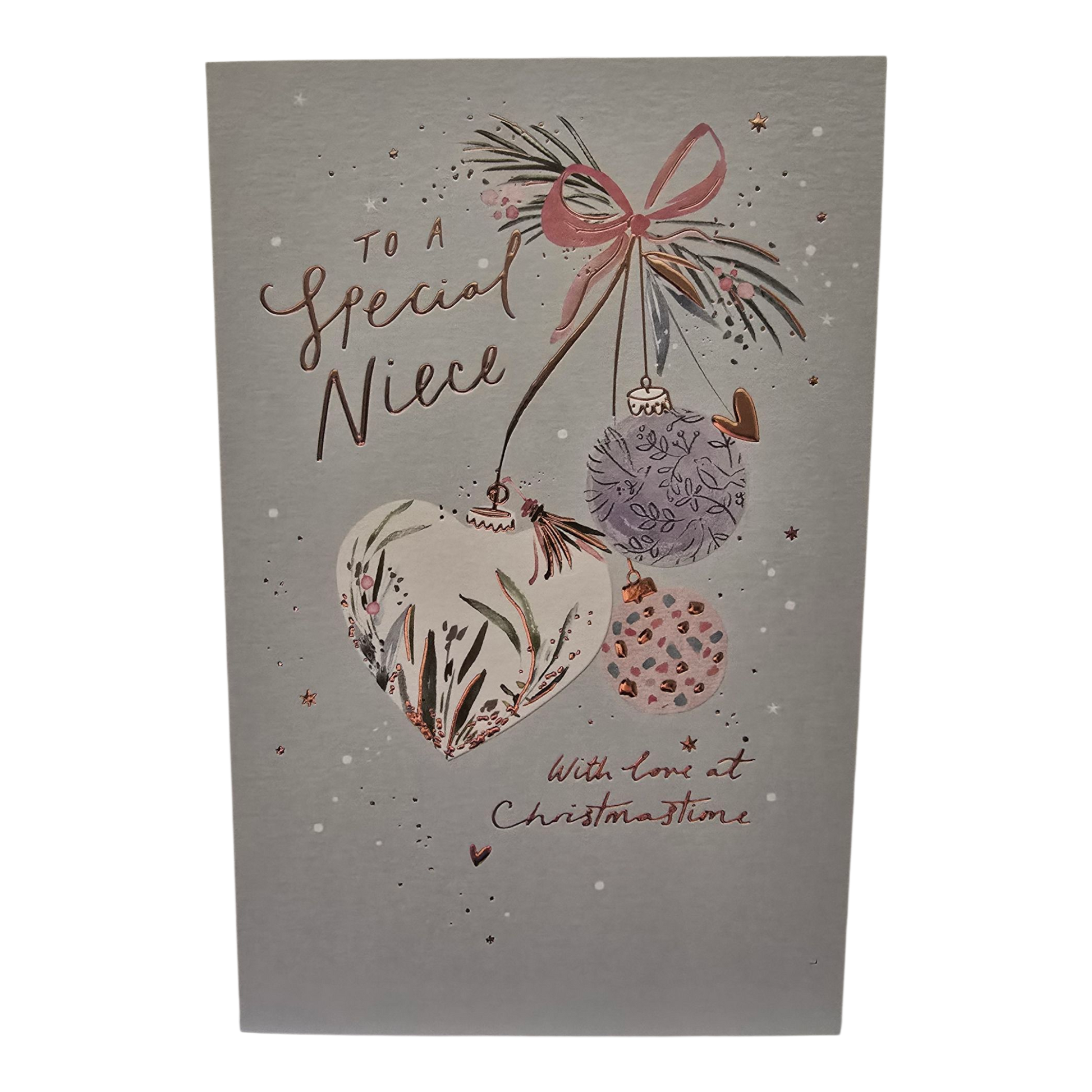 Counter Card Standard Xmas Niece