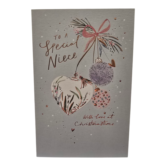 Counter Card Standard Xmas Niece
