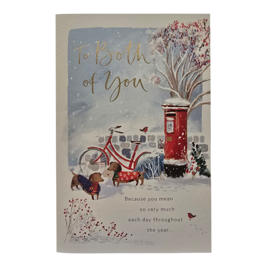 Counter Card Standard Xmas Xmas To