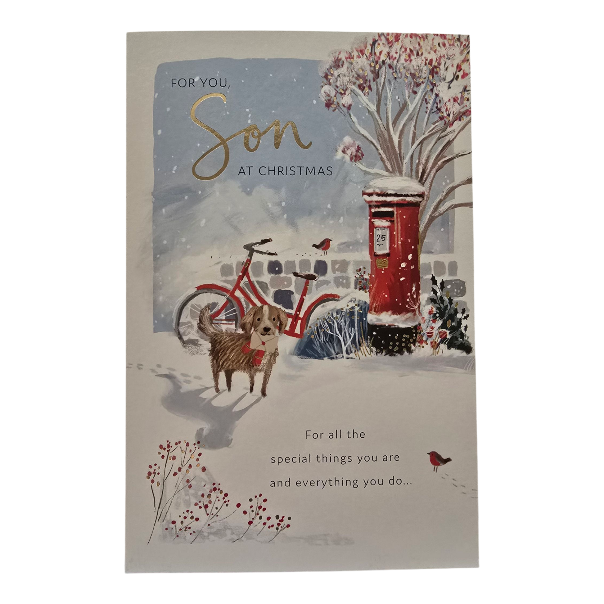Counter Card Standard Xmas Son