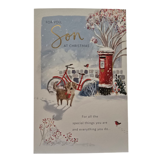 Counter Card Standard Xmas Son