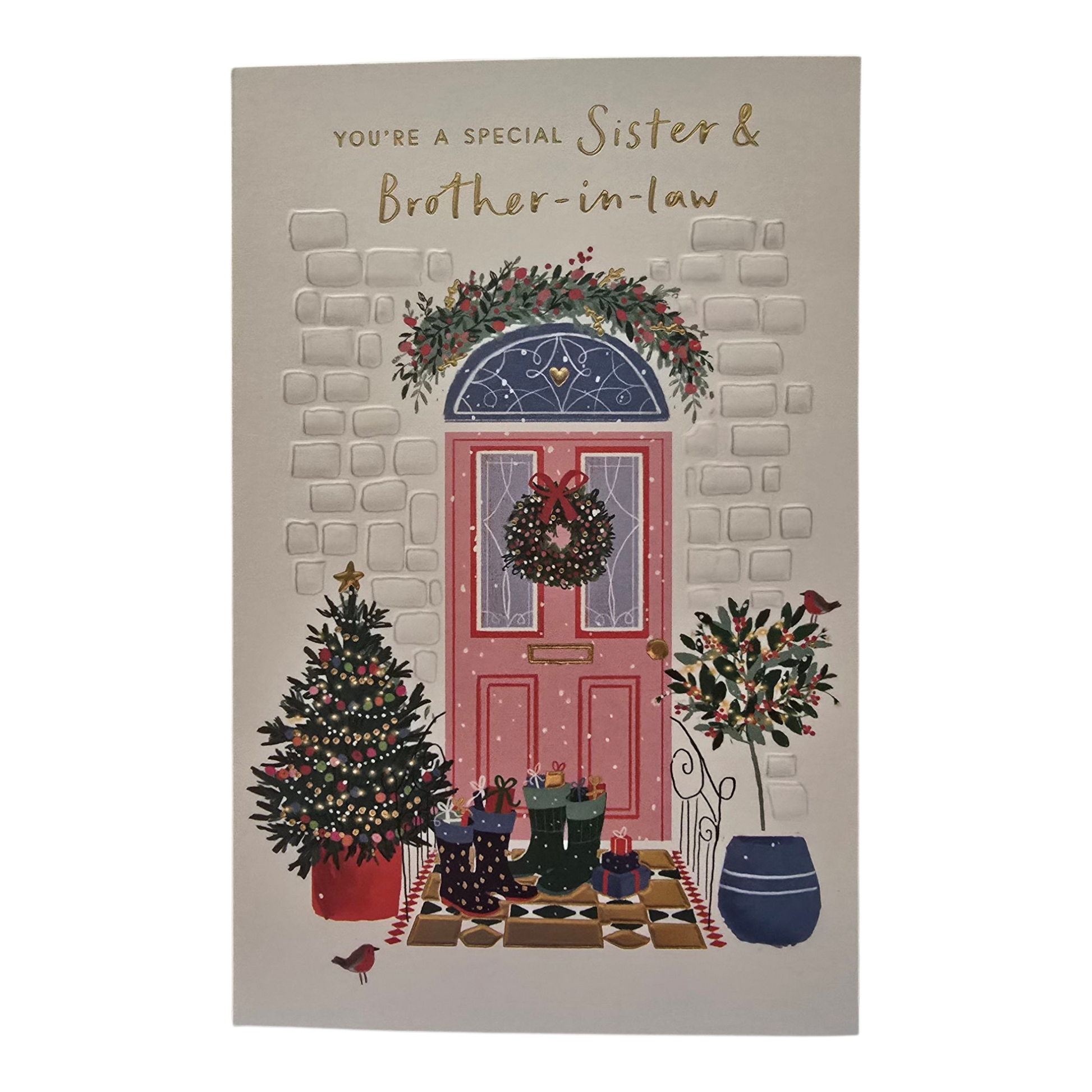 Counter Card Standard Xmas Sister &