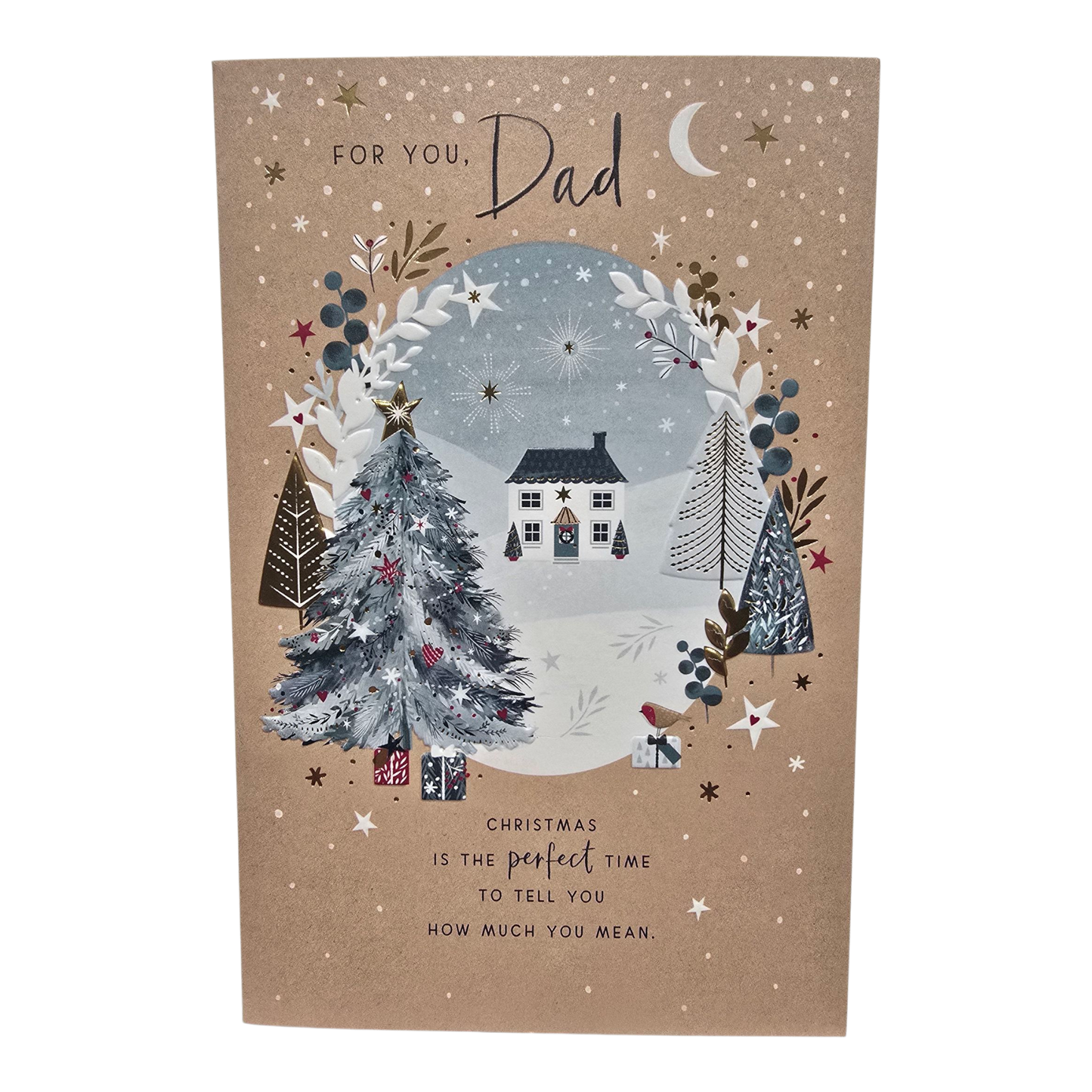 Counter Card Standard Xmas Father