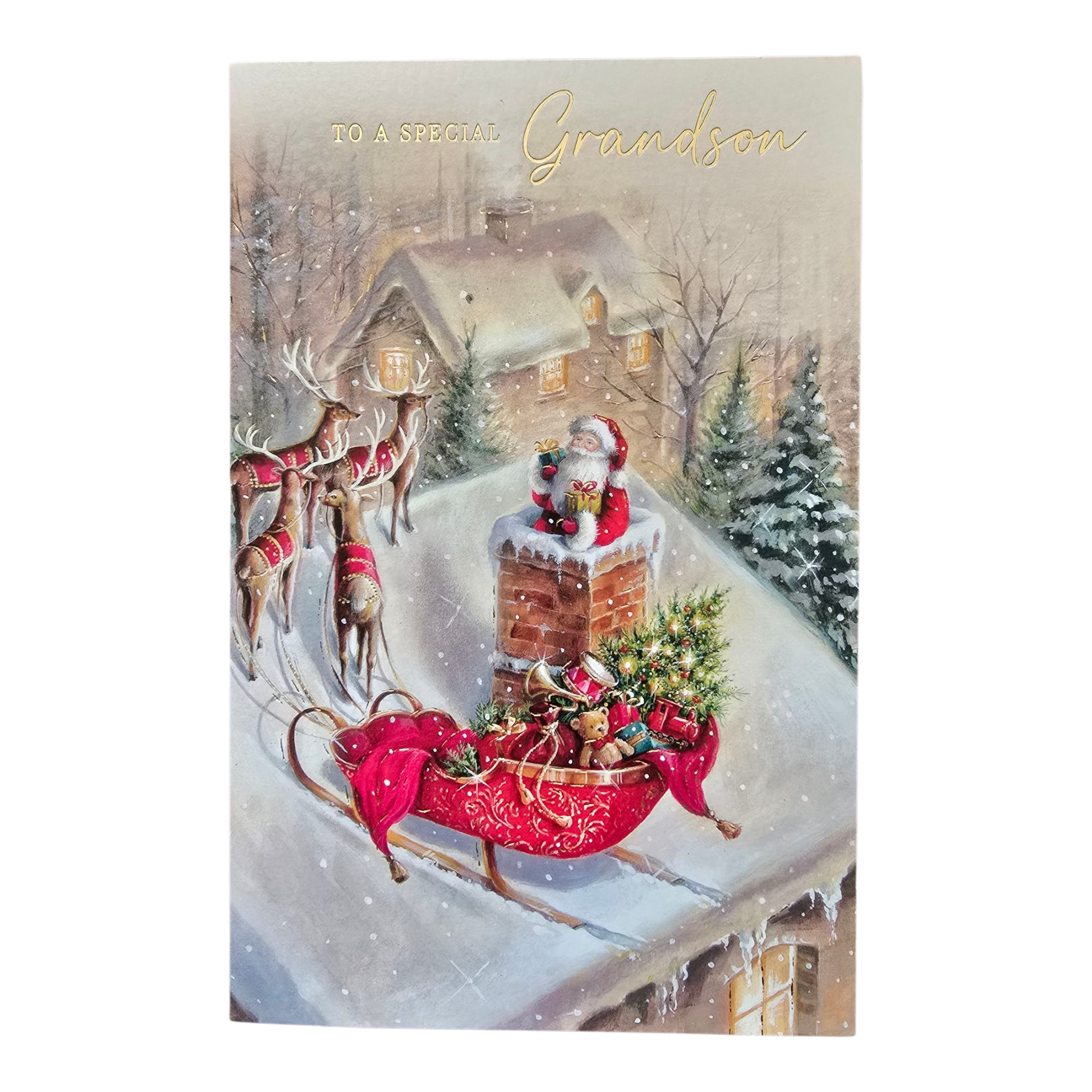 Counter Card Standard Xmas Grandson