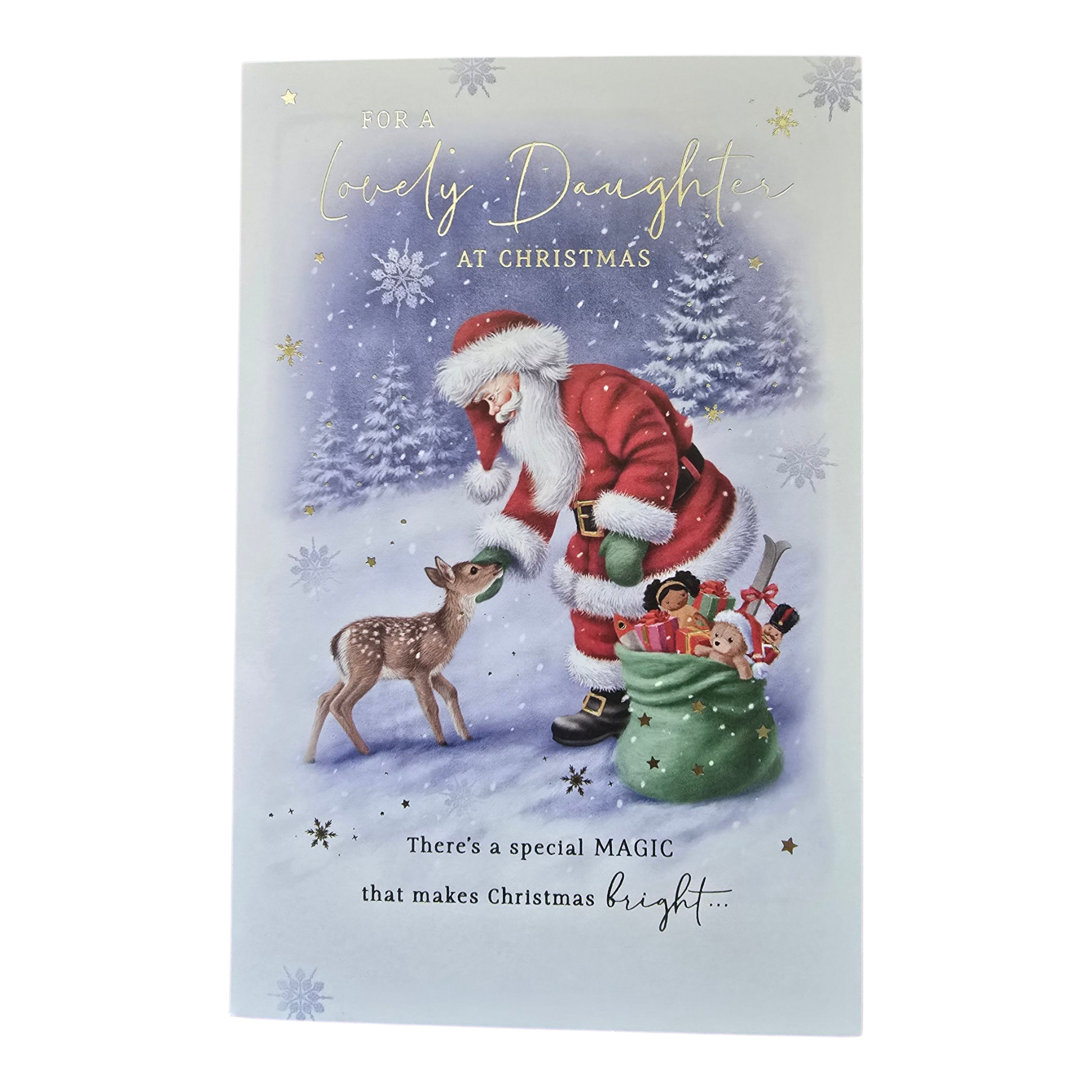 Counter Card Standard Xmas Daughter