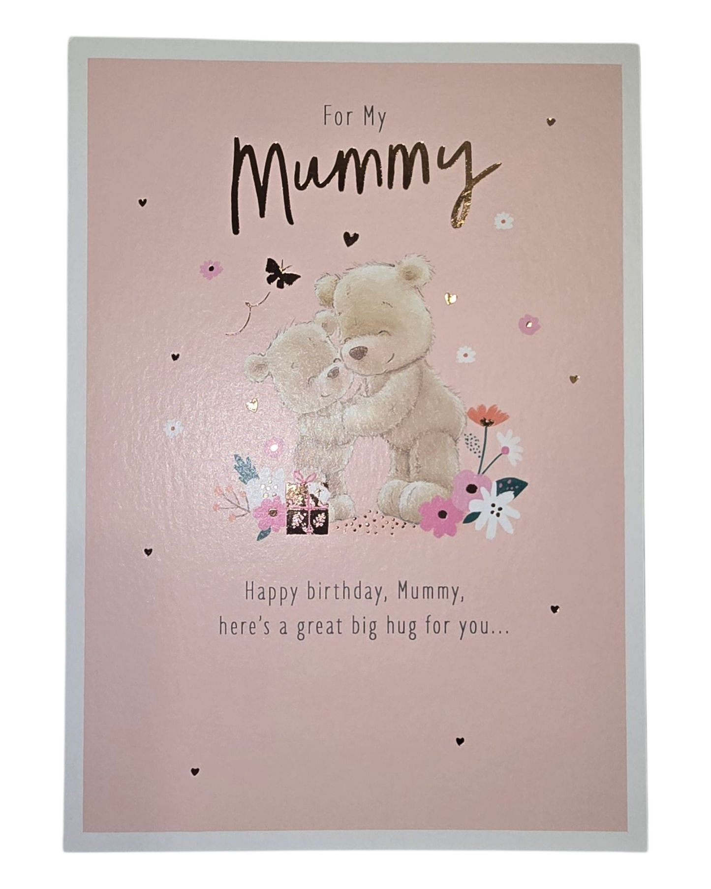 Standard Greeting Cards Birthday Mummy Cute Nutmeg