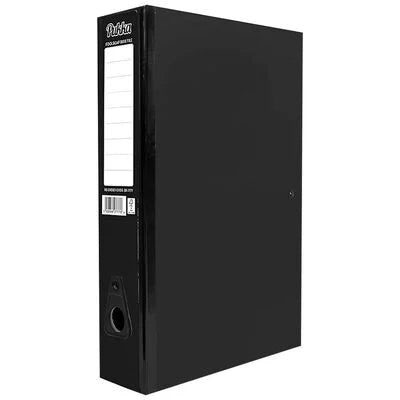 Pukka Brights Foolscap Box File Black