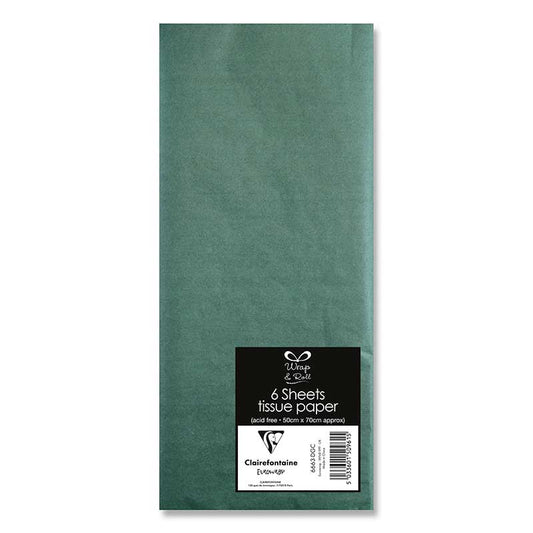 Tissue Paper Dark Green