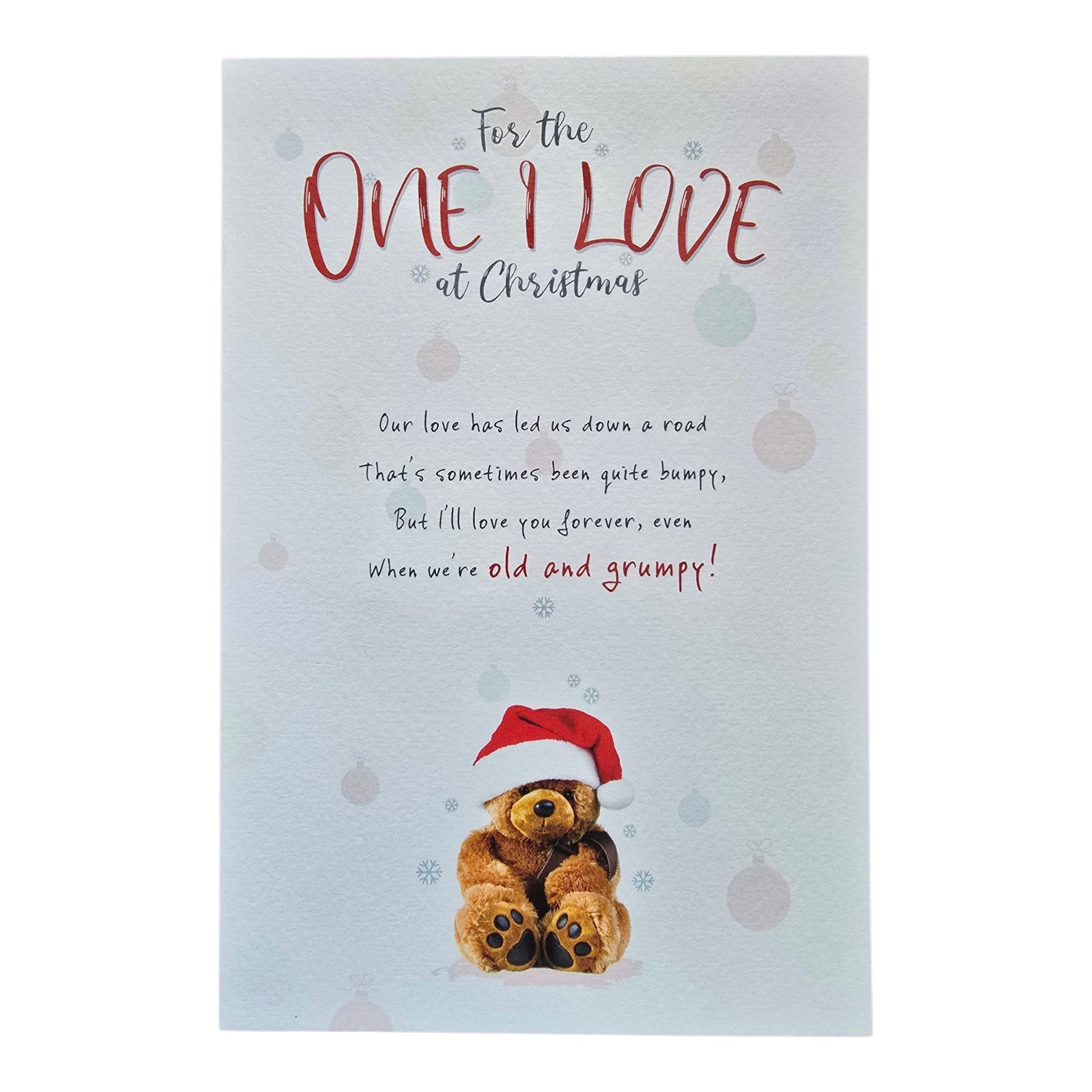 One I LoveTeddy with Poem