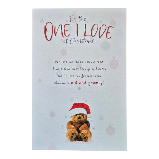 One I LoveTeddy with Poem