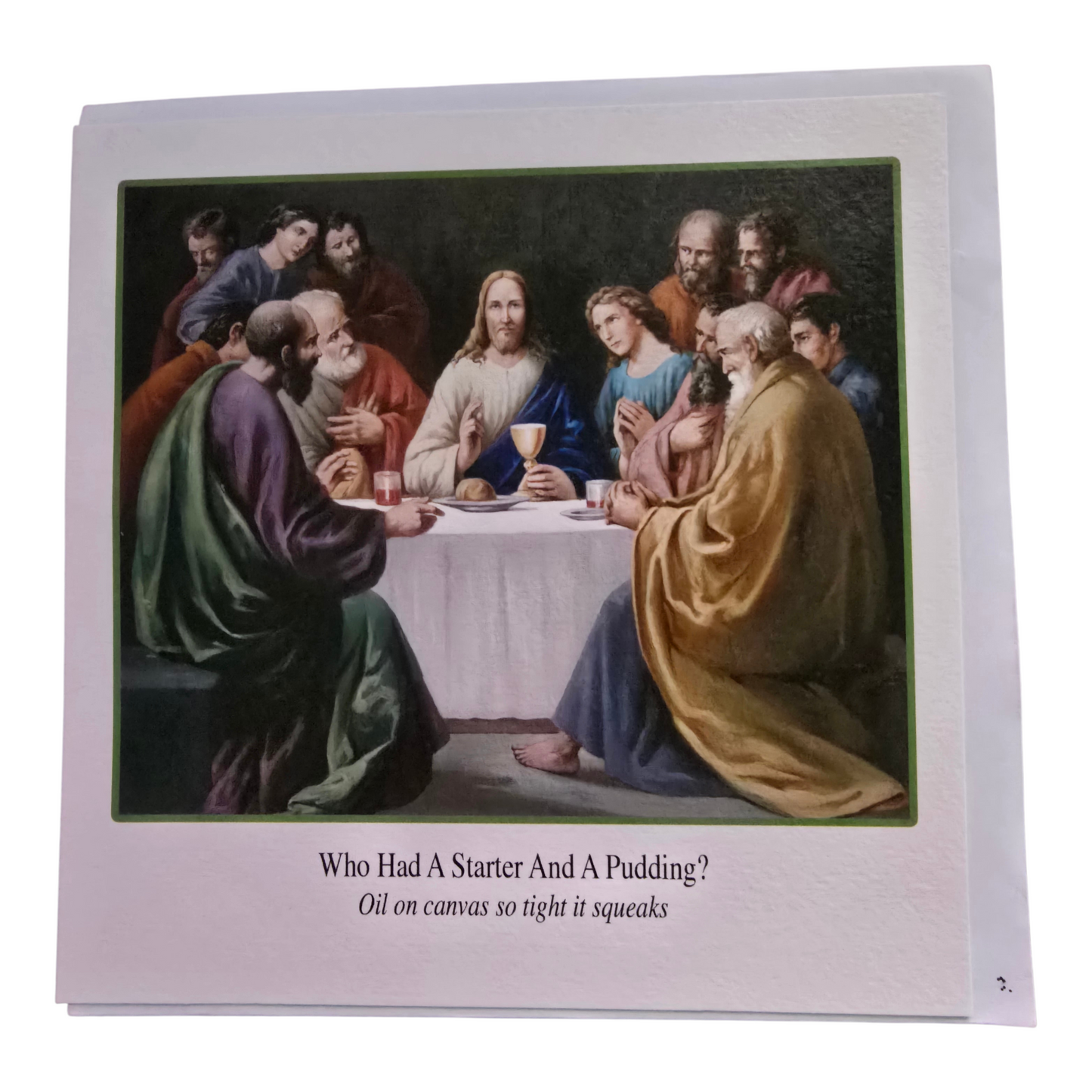 Who had a starter and a pudding?