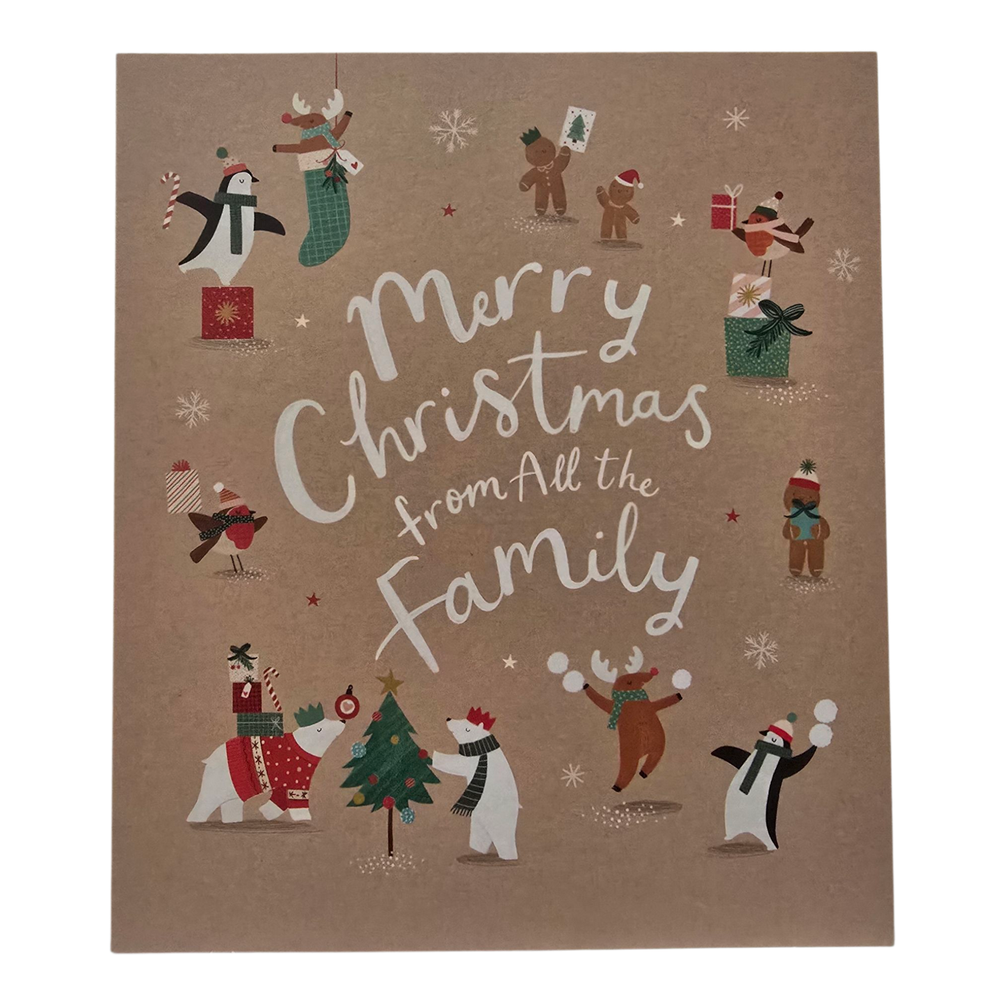 Counter Card Standard Xmas Xmas From