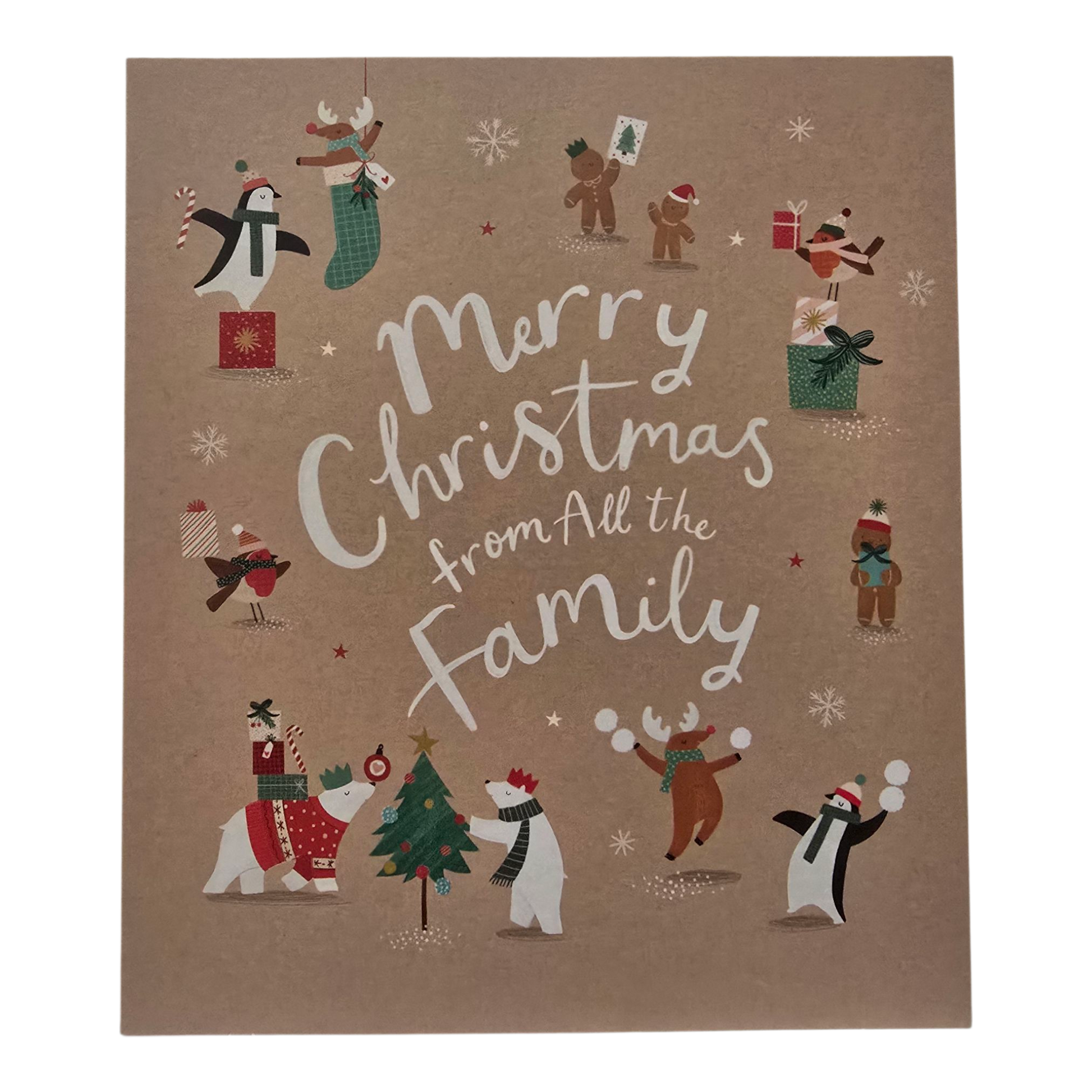 Counter Card Standard Xmas Xmas From