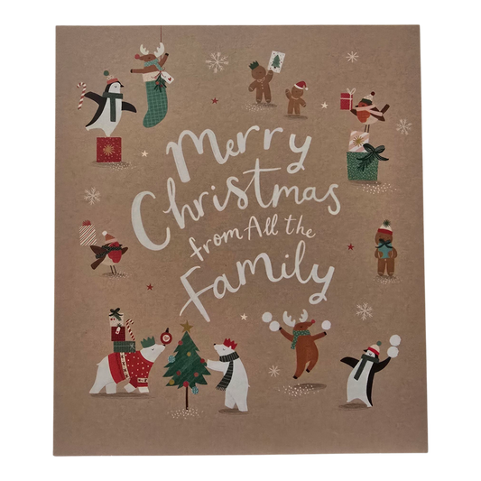Counter Card Standard Xmas Xmas From