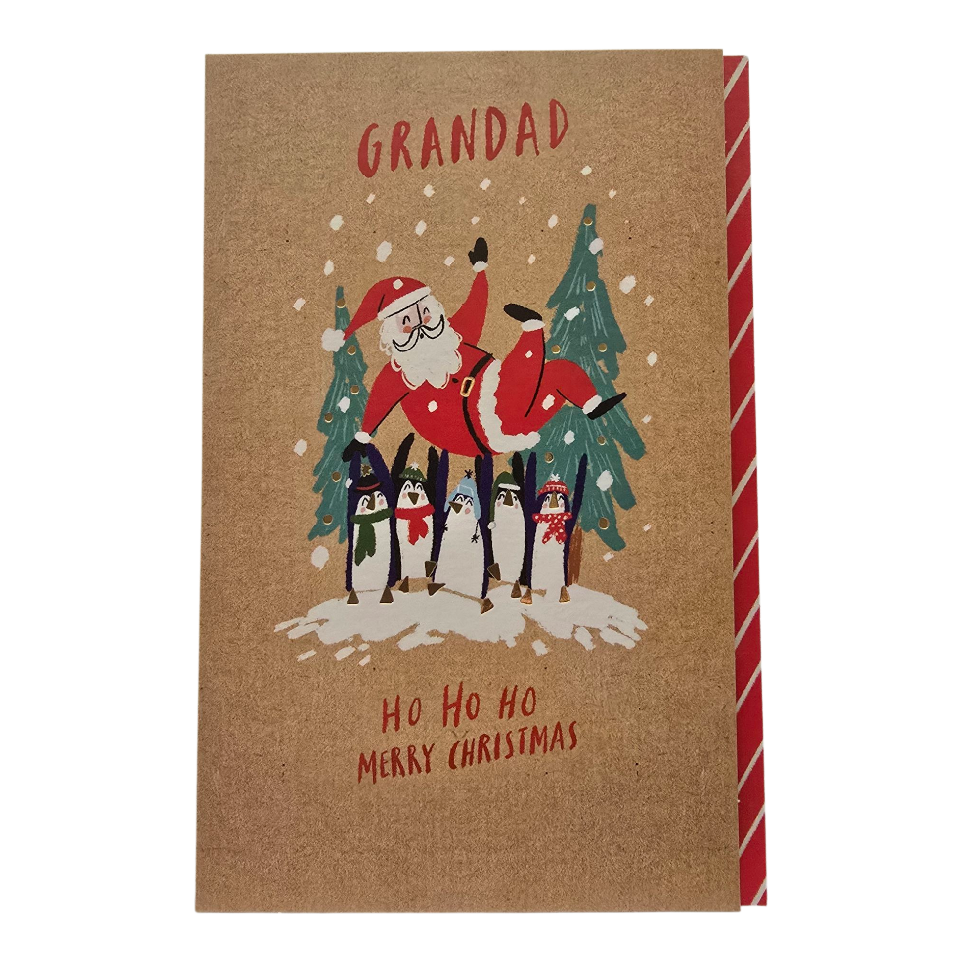 Counter Card Standard Xmas Grandfather